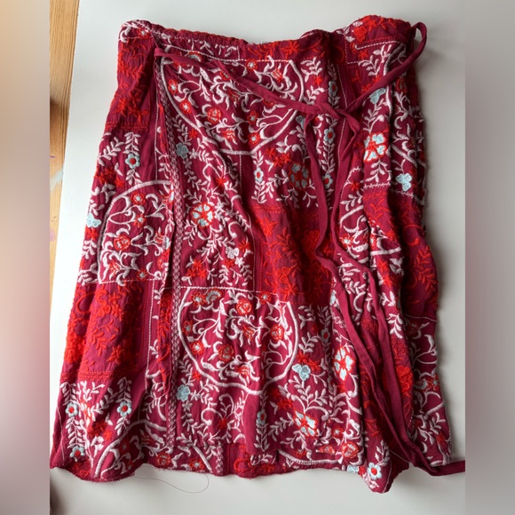 Anthropologie Embroidered Skirt - Picture 3 of 6